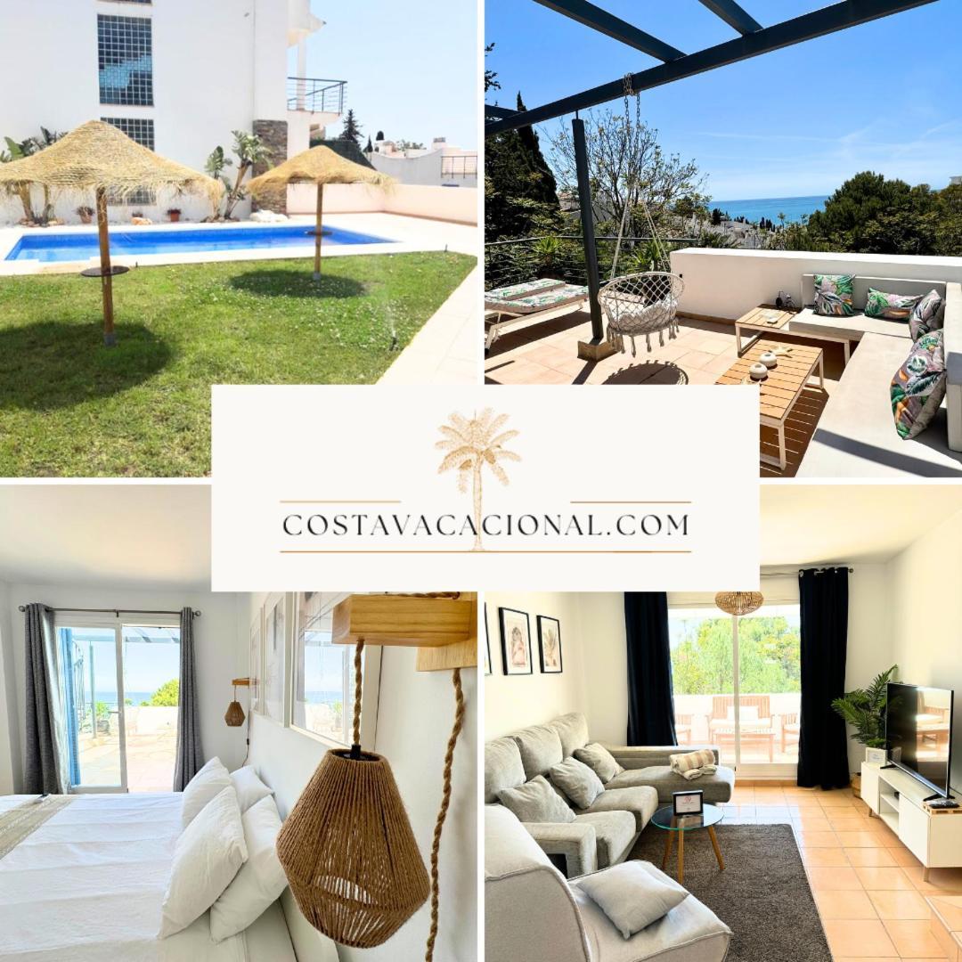 Arcadia Duplex Con Vistas Al Mediterraneo Benalmádena Exterior foto