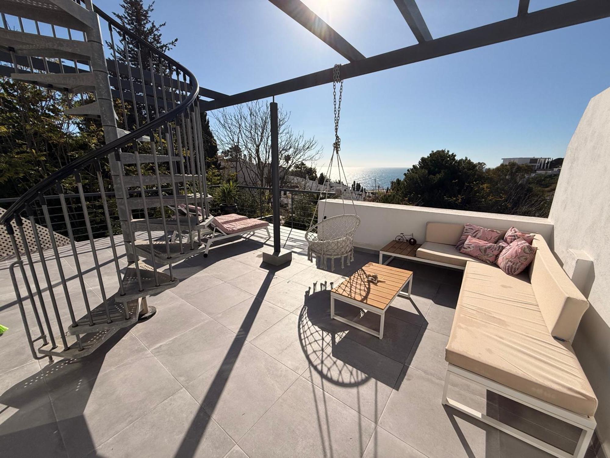 Arcadia Duplex Con Vistas Al Mediterraneo Benalmádena Exterior foto