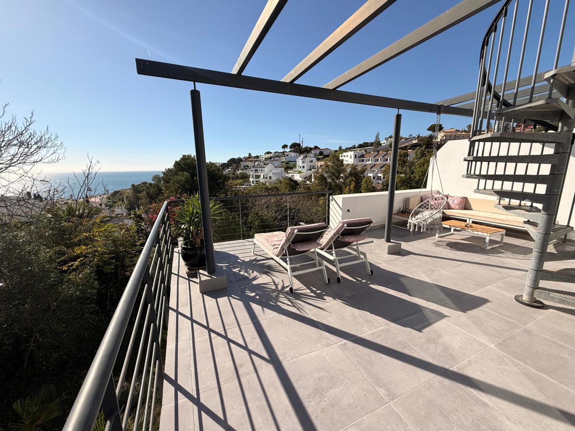 Arcadia Duplex Con Vistas Al Mediterraneo Benalmádena Exterior foto