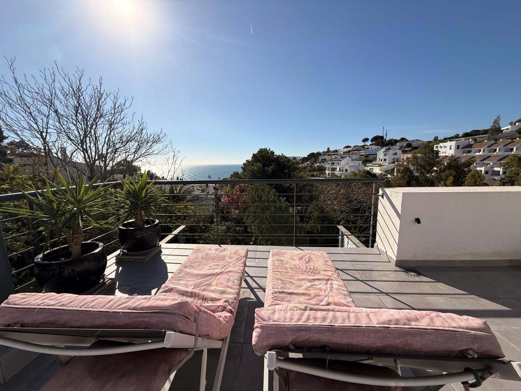 Arcadia Duplex Con Vistas Al Mediterraneo Benalmádena Exterior foto